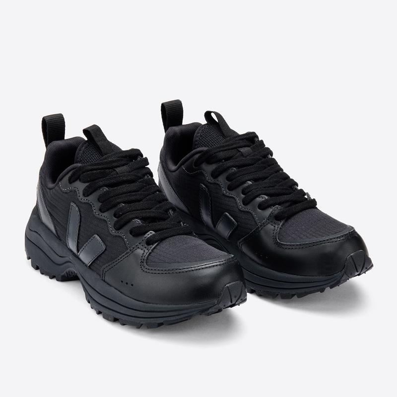 Zapatillas Veja Hombre España - Venturi Tenis Negras ES2284189